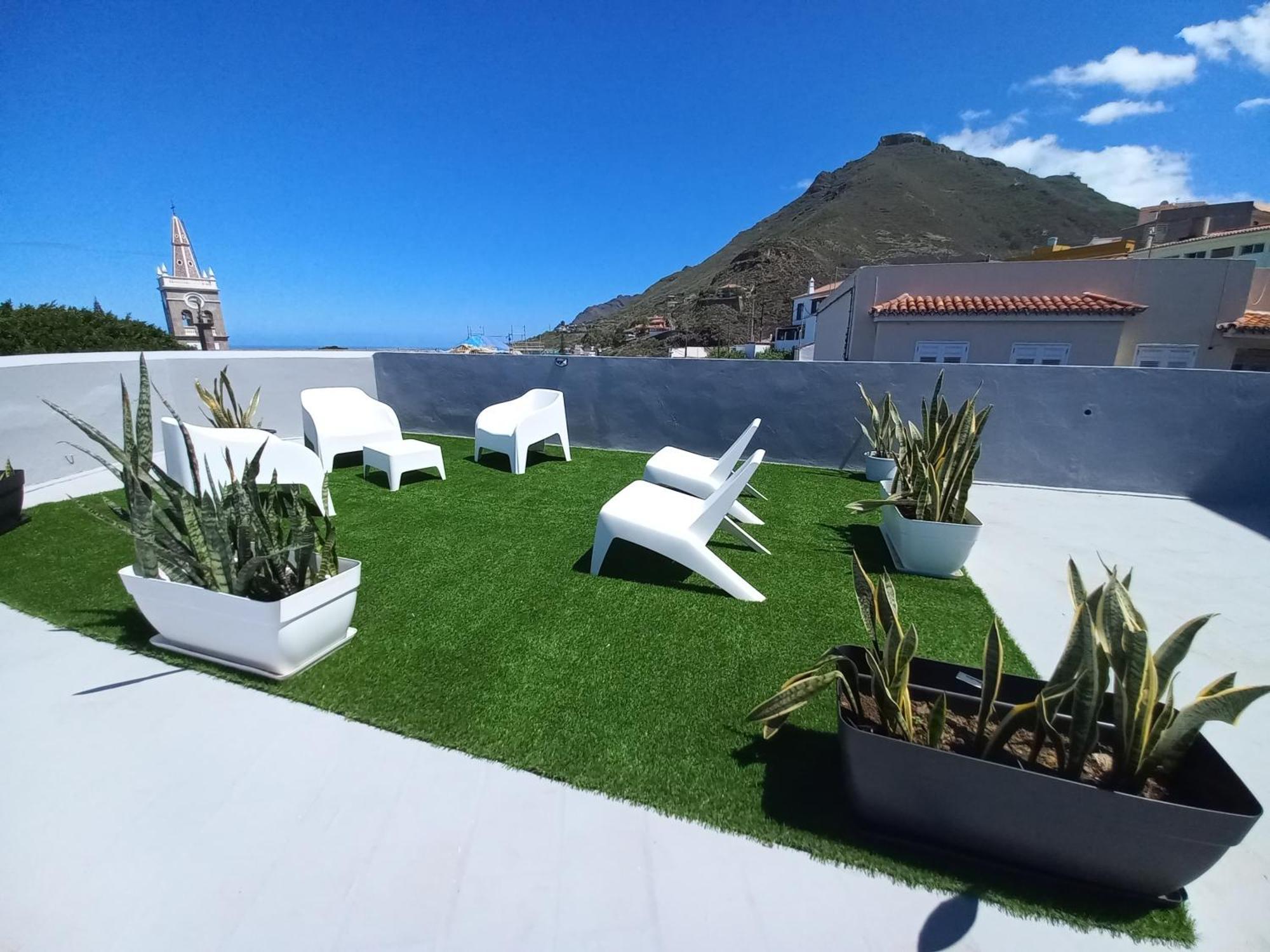 La Casa Rosada Apartment Tejina Bagian luar foto