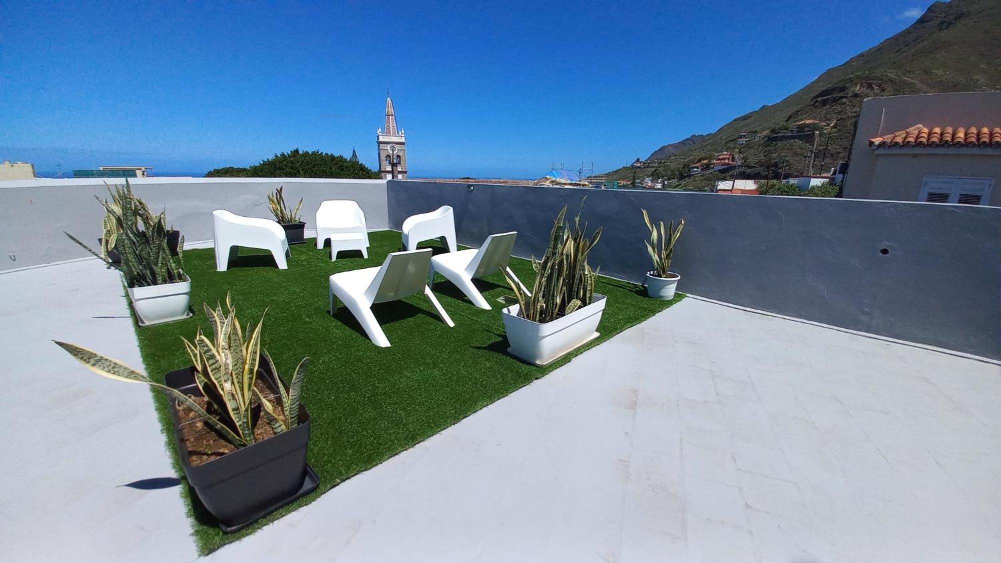 La Casa Rosada Apartment Tejina Bagian luar foto